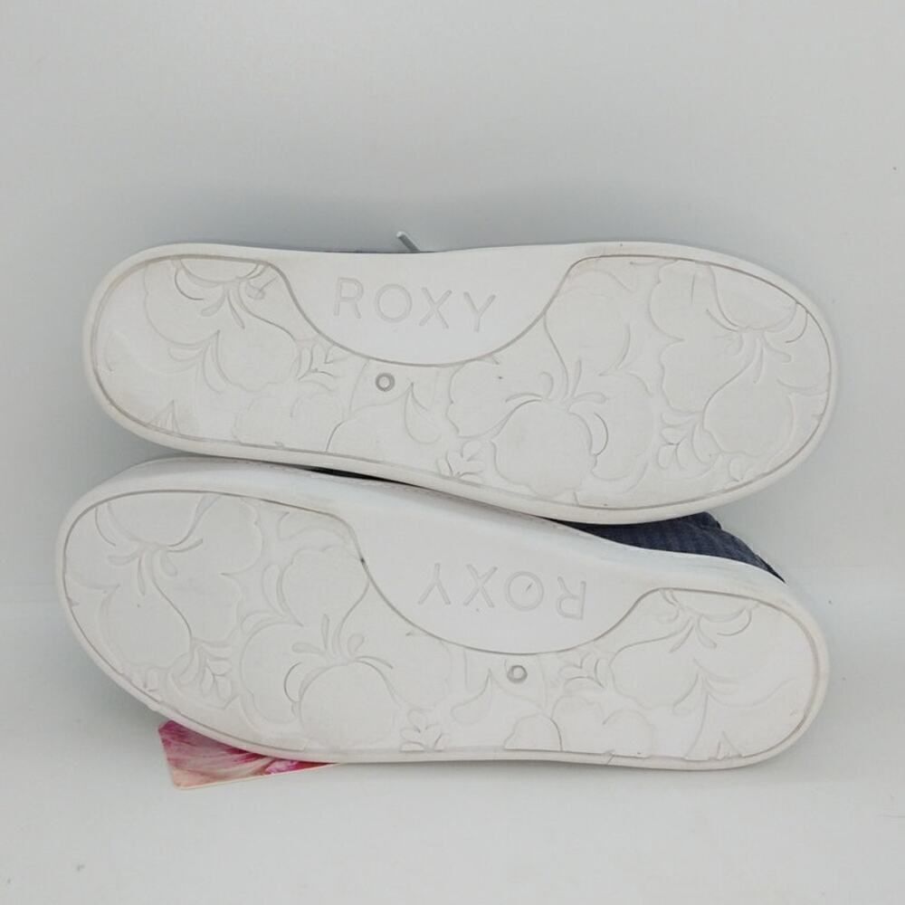 Roxy Bayshore Plus Surfstride Girls NEW w/Tags Navy Slip-on Sneakers - sz. 1 - Picture 5 of 7